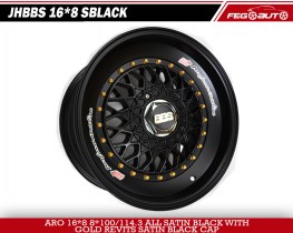 JHBBS 16X8 SBLACK
